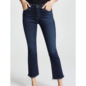 AG The Jodi High Rise Slim Flare Crop Jeans